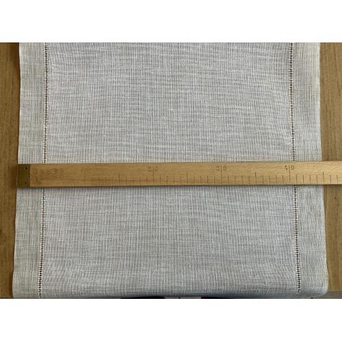 Dekorační štola na stůl metráž smetanovo-béžová