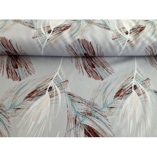 Závěsová dekorační látka PEŘÍČKA