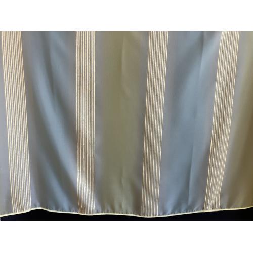 Žluto-zelený voálový závěs metráž