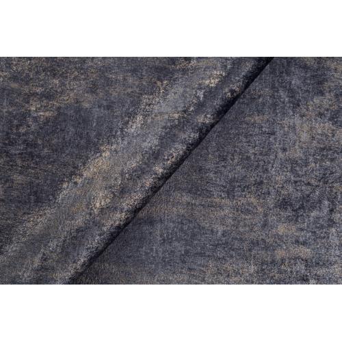 Mikroplyš s hedvábným efektem ORNELA 09 antracitová