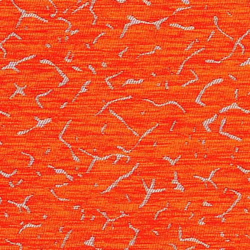 Čalounická žinylka se vzorem PASTEL 28-05 oranžová